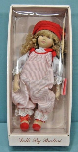Rare Noelle Rag Doll 17 " Tall Dolls By Pauline Bjonness - Jacobson Design 904112