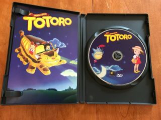 My Neighbor Totoro DVD (2002) AND CD soundtrack (Japanese import) / RARE 3