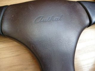 Rare leather Duthal steering wheel cs Porsche club sport 911 964 930 size 32cm 2