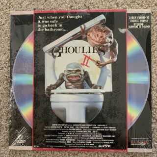 Ghoulies Ii Laserdisc - Very Rare Horror