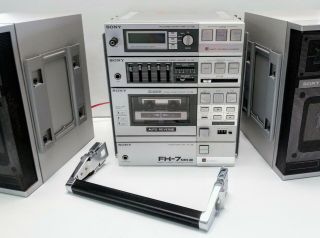 SONY FH - 7 MKIII Portable Stereo Boombox Rare? Vintage Sony Japan 6
