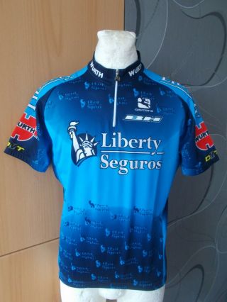 Giordana Bh Liberty Seguros Giro Tour Rare Cycling Shirt Maglia Jersey Vintage