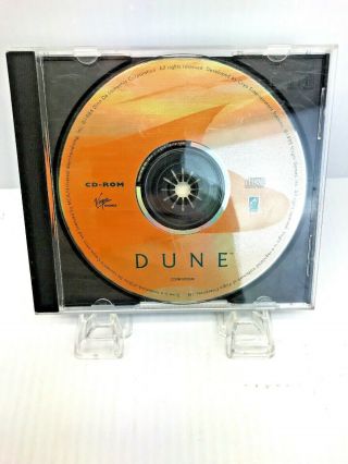 Rare Dune 1993 Pc Cd - Rom Game Virgin Games,  Cryo Cd Only Jewel Case Vg S&h
