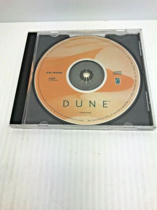 Rare Dune 1993 PC CD - ROM Game Virgin Games,  Cryo CD Only Jewel Case VG S&H 2