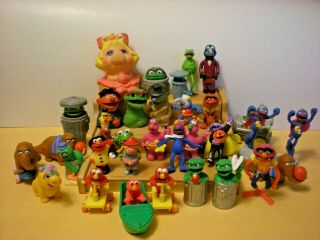Vintage Sesame Street Muppets Jim Henson Corp.  Applause.  Finger Puppets Some Rare