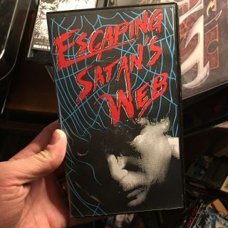 Escaping Satans Web Vhs Heavy Metal Satanic Panic Rare Serial Killer D&d
