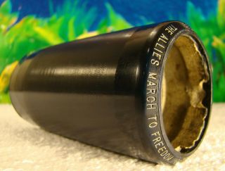 Edison Cylinder Phonograph Record The Allies March To Freedom Wwi Gwballard Rare