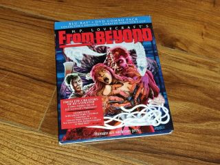 From Beyond Blu - Ray/dvd W/slipcover - Scream Factory Horror,  Rare