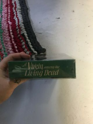 VIRGIN AMONG THE LIVING DEAD WIZARD HORROR SOV SLASHER RARE OOP VHS BIG BOX SLIP 6