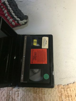 VIRGIN AMONG THE LIVING DEAD WIZARD HORROR SOV SLASHER RARE OOP VHS BIG BOX SLIP 7