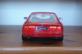 1:18 REVELL BMW 850i E31 Sportscar Coupe OOP RED RARE 850 ci csi in the US VHTF 5