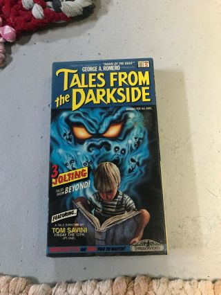 Tales From The Darkside 5 Thriller Horror Sov Slasher Rare Oop Vhs Big Box Slip