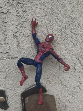 Marvel Legends Spider - Man 3 Unleashed 360 Spider - Man 8” Action Figure Rare