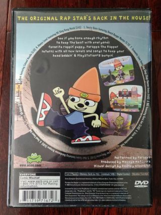 PaRappa the Rapper 2 (Sony PlayStation 2,  2002) - RARE - 100 Complete & 2