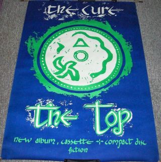 The Cure Stunning Rare U.  K.  Record Company Promo Poster For 