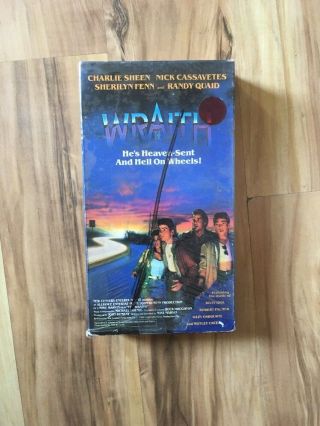 THE WRAITH VHS TAPE Rare Check out the pics 2