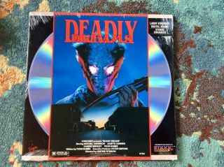 Deadly Dreams Laserdisc 1988 Horror Very Good Ultra Rare