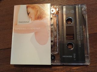 Madonna - - Something To Remember - - Rare 1995 Australian Cassette (tape)