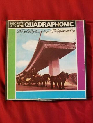 The Doobie Brothers The Captain And Me Quadraphonic Reel To Reel Rare 4 - Channel