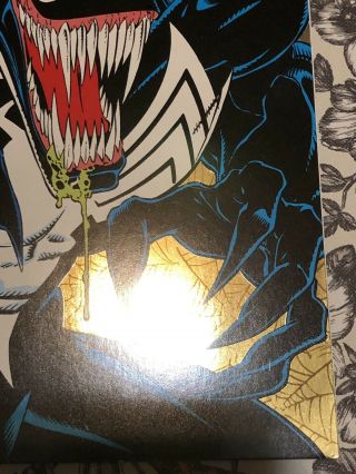 RARE GOLD Venom Lethal Protector 1 Gold Foil Variant Edition. 5