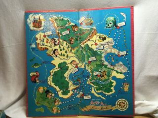 1953 Walt Disney ' s Peter Pan Game Complete RARE Wendy Michael & John Darling 5