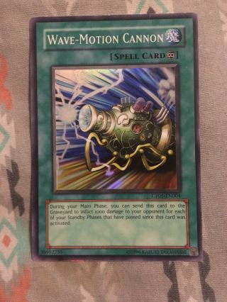 Wave - Motion Cannon Rare Yugioh Cp05 - En004 Champion Pack 5 (3 Available)