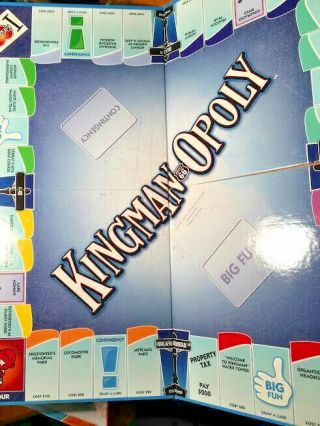 Rare Kingman Arizona Historical Route 66 Opoly Monopoly Board Game 3