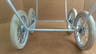 VINTAGE RARE DOUCET DOLL PRAM CARRIAGE BUGGY MADE IN FRANCE. 8