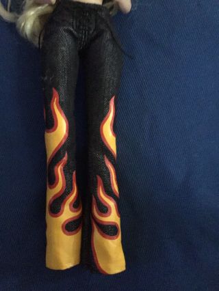 Rare Britney Spears Doll With Flame Clothes 1999 3