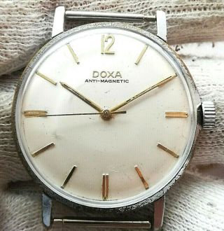 Doxa Rare Old 1960 " S Swiss Made Mechanical Wrist Watch