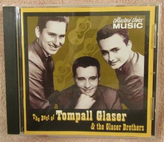 Rare The Best Of Tompall And The Glaser Brothers Cd 2001 Out - Of - Print