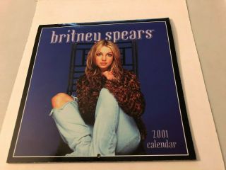 Britney Spears Calendar Rare - 2001