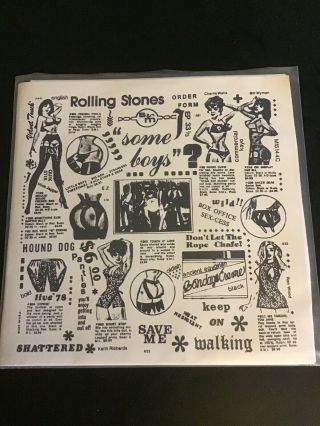 The Rolling Stones Some Boys Very Rare 7” Ep 45 Single Collectible Exile Main