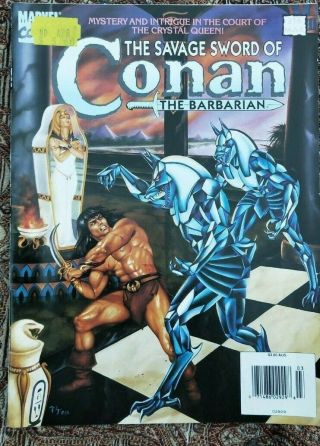 Savage Sword Of Conan 216 Marvel Comics Australian Price Variant Rare