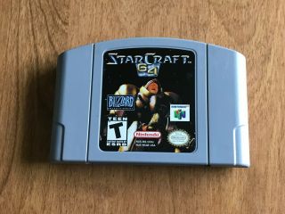 Starcraft 64 (nintendo 64,  2000) N64 Blizzard Entertainment Authentic Rare