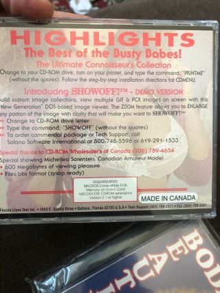 Busty Babes Volume I Cd Rare & Bodacious Beauties CD Cd 3