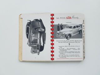 RARE 1941 Buick Dealer Facts Book,  over 120 pages,  FEATURES,  MODELS 3
