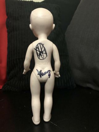 Living Dead Dolls Proto Type Rare Blank Art Show Doll Signed 4
