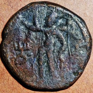 Ancient - Kushan Empire - Kanishka I - 1 Tetradracm (128 - 150 Ce) Rare Coin Kus6