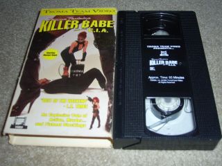 Femme Fontaine: Killer Babe For The C.  I.  A.  Rare Vhs 1994 Troma Team Video