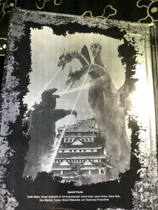 Ghidorah: The Three - Headed Monster (DVD,  2007) Godzilla,  Rare Book Style Case,  LN 4