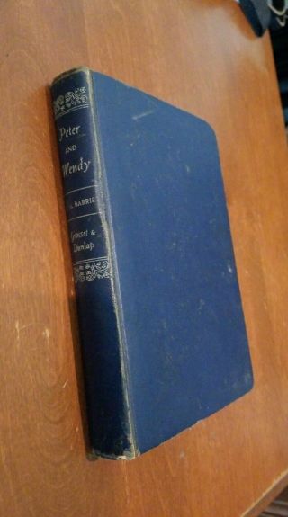 Rare Vintage Antique Book - Peter And Wendy By J.  M.  Barrie (1911) - Hardcover