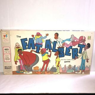 Vintage Rare 1973 Fat Albert And The Cosby Kids Board Game