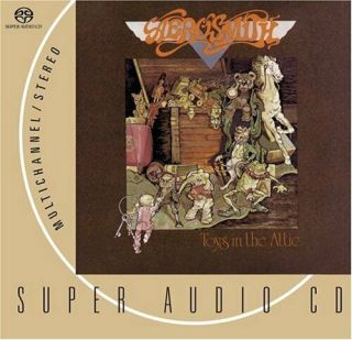 Aerosmith Toys In The Attic Sacd Audio Cd Surround Stereo Rare Oop
