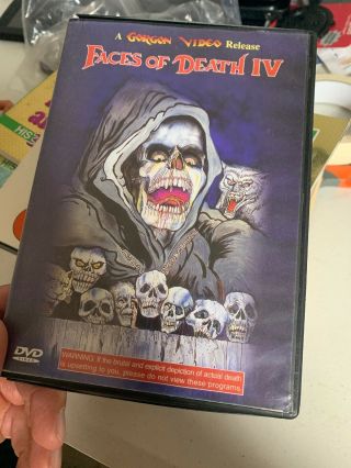 Faces Of Death 4 Iv Rare Oop Feature Dvd