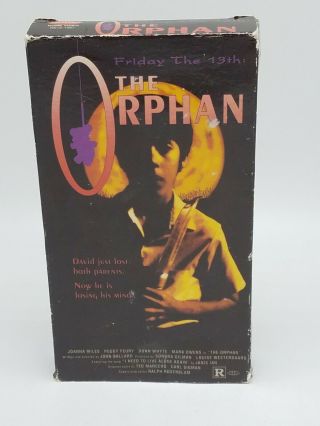 Rare Horror Vhs - Friday The 13th : The Orphan (1979) - 1992 Rhino Home Video