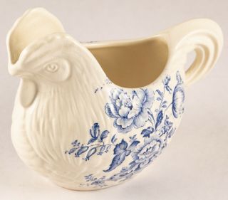 Charlotte Royal Crownford Ironstone England Rooster Rare Vintage Transferware