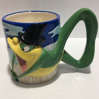 Looney Tunes: Michigan J.  Frog Vintage 1995 3d Porcelain Coffee Mug: Rare,