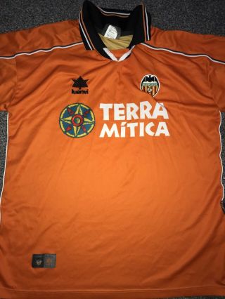 Valencia Away Shirt 1999/00 X - Large Rare And Vintage