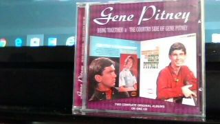 Gene Pitney Being Together & Country Side Of 2 On 1 Cd Rare Ex Melba Montgomery